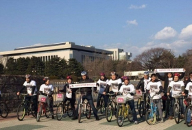 Demand Justice for Khojaly: Bike ride held in Seoul on Khojaly genocide anniversary